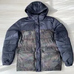 迷彩 ダウンジャケット