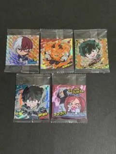 僕のヒーローアカデミア ウエハース シール 5枚セット
