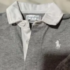 Ralph Lauren グレー ポロロンパース美品