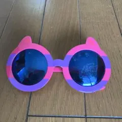 チシャ猫サングラス ディズニーランド•シー　ピンク 紫 青いレンズ
