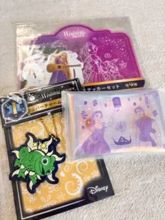 happyくじ　ディズニー　ラプンツェル　3点　セット