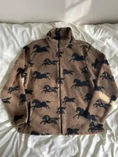 90s BLACK DIAMOND 馬柄 フリースジャケット