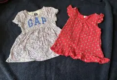 babyGap ワンピース 【110cmと100cm】 2点セット