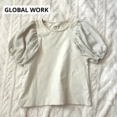 GLOBAL WORK パフスリーブ キッズ　Tシャツ 120