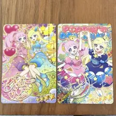 おとぎばなしアラビアンナイトピンク　フレンドスターグランプリブルー　サインカード