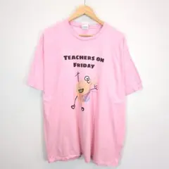 手描きモンスター×TEACHERS ON FRIDAY Tシャツ