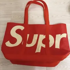 Supreme 2020ss Raffia Tote Bag Red - メルカリ