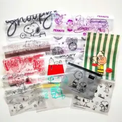 スヌーピー ジップバッグ ジッパーバッグ
