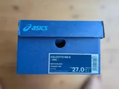 ASICS CALCETTO WD 8 27.0cm ホワイト/ブラック