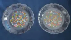 Pyrex パイレックス ガラス皿 2枚セット トロピカル柄のサムネイル