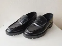 ZARA｜ザラ／メンズ／ローファー（厚底）／27cm／定価￥8,990／ブラックのサムネイル