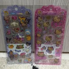 新品　日焼けキティ　ジェリードロップシール　2点セット
