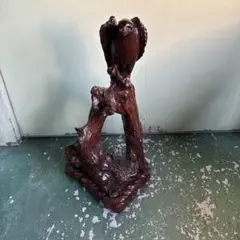 ◾️鳥 木彫り インテリア 小物 家具 アンティーク 木製 彫刻 オブジェ 格安