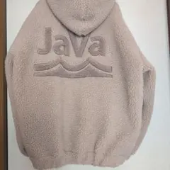 Javaボアブルゾンゆったり