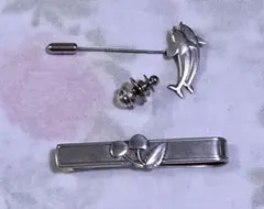 Georg jensen スターリングシルバー製ネクタイピンコレクションのサムネイル