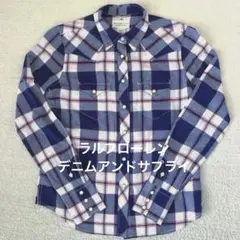 DENIM & SUPPLY RALPH LAUREN チェックシャツ　M(L)