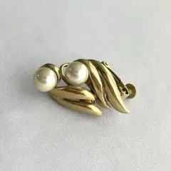 PierreCardin ピエールカルダン イヤリング パール ゴールドカラーのサムネイル
