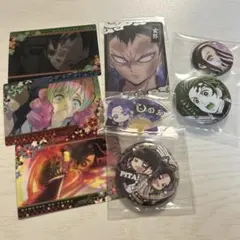 鬼滅の刃 　アクキー、カード缶バッジセット