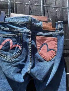 EVISU Denim Super Skinny Jeans 27韓国ライセンスのサムネイル