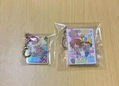 平成レトロファンシー ミニブック 2連アクリルキーホルダー