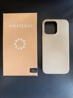PopSockets iPhone 15 Pro Max ケース ベージュ