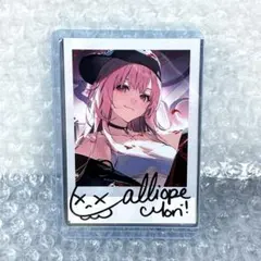 ホロライブ 森カリオペ 直筆サイン入り 初回生産限定 LPサイズ盤 ホロライブ 森カリオペ 直筆サイン入り 初回生産限定 LPサイズ盤