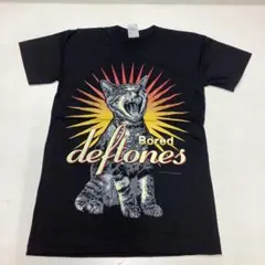 Deftones Tシャツ 猫デザイン　Sサイズ　デフトーンズ　　　SR13S3