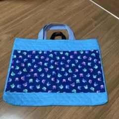 ハンドメイドキルティングお道具箱、レッスンバック