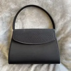 PETITSOIR プチソワール ブラックフォーマルバッグ 冠婚葬祭　大きめ