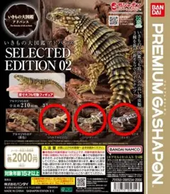 いきもの大図鑑アドバンス SelectedEdition02 3匹セット