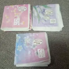 大判　ガーゼ　ハンカチ 3枚セット