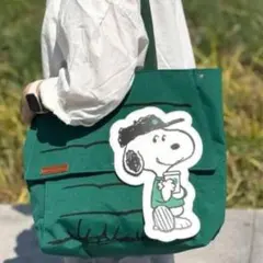 スヌーピー スターバックス コラボ トートバッグ PEANUTS 海外限定