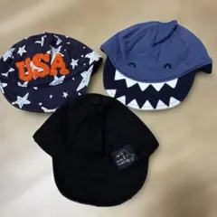 ベビー帽子　3種セット