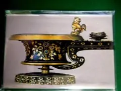 美術館グッズ【4240】　マグネット　正倉院宝物　紫檀金鈿柄香炉