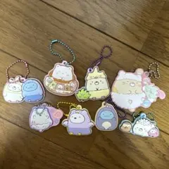 すみっコぐらし　ラバーマスコット　８個セットのサムネイル