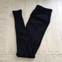 マタニティ リブレギンス ブラック 2XL