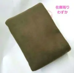 無地フリース生地　モスグリーン　1枚