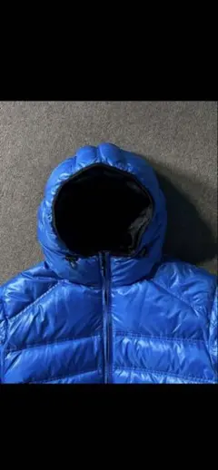 OLD UNIQLO プレミアムダウンジャケット 光沢 ドローコード XL