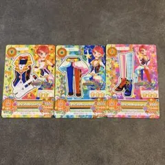 アイカツ 衣装デザインカード 3枚セット