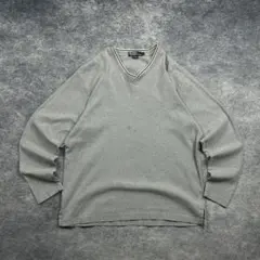 ラルフローレン/Vネック/ニット/セーター/古着/メンズ/L/長袖/A231