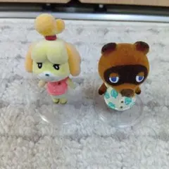 あつまれどうぶつの森 ともだちどーる たぬきち　しずえ