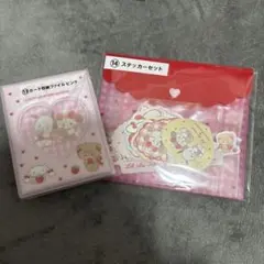 サンリオ Lil ala mode mikko カードファイル　ステッカーセット