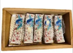 有田焼　鍋島焼　箸置き 5客セット 木箱付き