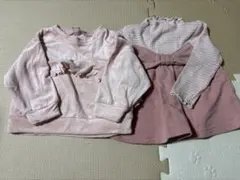 ピンクトレーナー　トップス　2点　90センチ
