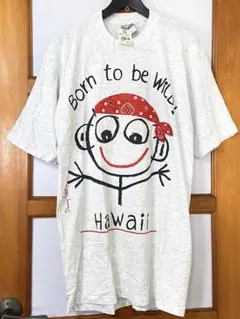 未使用90s USA ダニーファースト大判ビッグプリントTシャツ バンダナXL