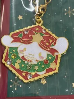 シナモロール　クリスマスキラキラチャーム　クリスマスチャーム　シナモン　2025