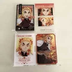 鬼滅の刃　煉獄フォトフレスタンド2種類　開封済み