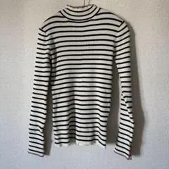 ニコアンド ボーダーニット