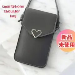【限定セール】スマホポーチ タッチ操作 スマホショルダー 斜めがけ クリア窓付き