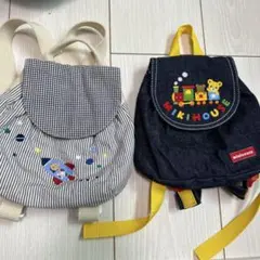 ミキハウス　ファミリア　リュック